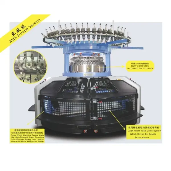 亚欧版双面电脑提花开幅机（新）